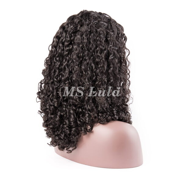 Natural Wave Lace Closure Wig Made By Bundles With Closure 250% Density - Image 3